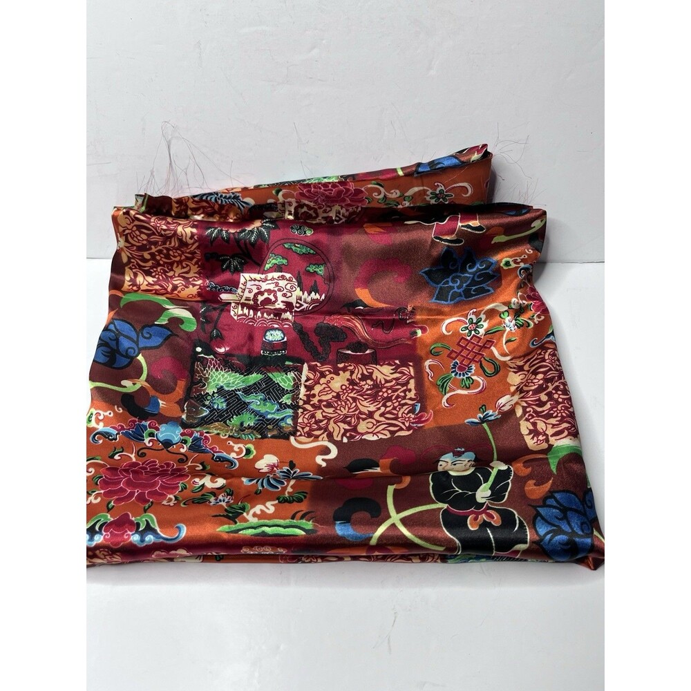 Lauren Lee Ltd JOANN Asian Inspired Polyester Satin Fabric 2.4 Yards